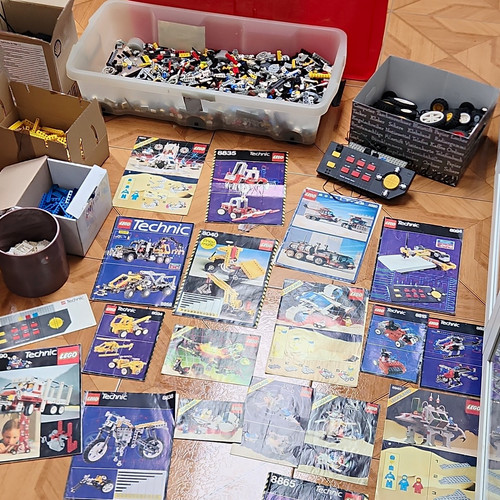 Lego technic konvolut - lego, lot