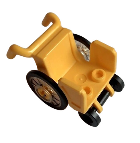Lego rollstuhl gelb räder - gelb,