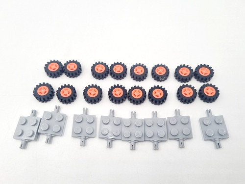 Lego reifen räder achsen - reifen, 4624