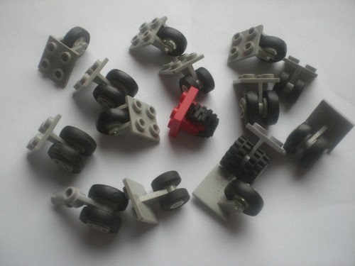15x lego flugzeug räder - 15x,