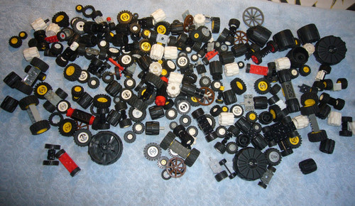 Lego räder einzelteile u - räder,