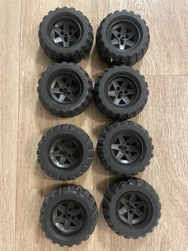 Lego technic räder mit - 8x,
