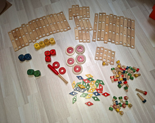 Holz konstruktionsspielzeug - holz,