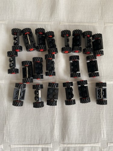 Lego räder mit achse - 20, x