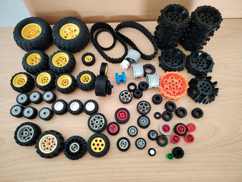 Lego konvolut räder felgen - lego,